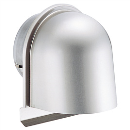 ステンＵ型フード付ガラリ　１００ＵＧ－ＨＬ