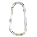 土牛　デ・カラービナ　シルバー　スチールメッキ