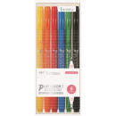 トンボ　水性サインペン　６色セット