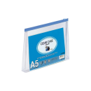 リヒト　クリヤ－ケ－ス　（マチ付）　Ａ５　藍