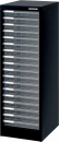 フロアケース浅型１８段　ブラック
