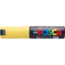 三菱　ユニポスカ　太字角芯　黄