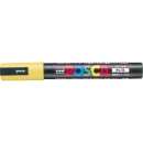 三菱　ユニポスカ　中字丸芯　黄