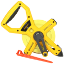 コメロン　巻尺　ＦＧテープ１３巾　３０ｍ（メートル目盛）