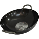 プロスタッフ　共柄純鉄中華鍋　３３ｃｍ　ＮＤ２０３１