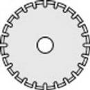 ＯＬＦＡ　ミシン目カッター２８  替刃 ２枚入ブリスター　XB１９４