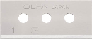 ＯＬＦＡ　セーフティ　ラップカッター 替刃　１０枚入ポリシース　ＸＢ２１０