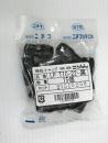 裸圧着端子用絶縁キャップ　黒　ＬＰ－ＴＩＣ－２２　ＢＬＫ