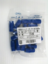 裸圧着端子用絶縁キャップ　青　ＬＰ－ＴＩＣ－１４　ＢＬＵ