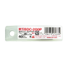 ＮＴ　カッター替刃（刃先角度３０度）　４０枚入　ＢＤＣ－２００Ｐ