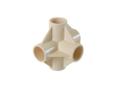 矢崎化工　イレクター　プラスチックジョイント　φ２８用　Ｊ－１５Ｂ　Ｓ　アイボリー