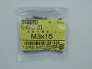 パーツハウス ステンレス 小ネジ皿 M3x15 1ケース(約50個入) 62534