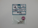 パーツハウス 真鍮ニッケルすり割ローレットビス M5X10  JO-113