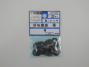 パーツハウス 黒亜鉛ばね座金 6mm  JO-934