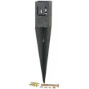 タカショー ラティス用柱固定金具 地中杭