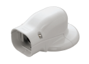 因幡電工　ウォールコーナー　エアコンキャップ用　ＳＷＭ－７７Ｌ－Ｗ