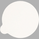 【ロイサポート用・作業費別・処分費別】三栄水栓 【吸盤用補助版】 スーパー補助板 直径75mm PP780-75