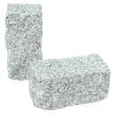 みかげピンコロ　二丁掛　白