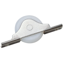 普及品V型戸車ステン枠ジュラコン車 42 V FDS-0429