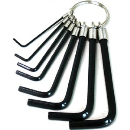 エイト　六角棒スパナ リング付 8本組 ミリサイズ 004-1