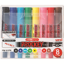 三菱鉛筆　マーカー　プロッキー太字ツイン　ＰＭ１５０ＴＲ８ＣＮ　８色セット