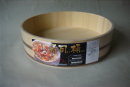 市原木工所　寿司桶（白木）　Ｐ箍　３９ｃｍ