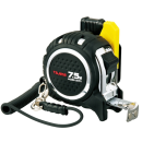 タジマ　安全セフＧロック－２５マグ爪　７．５ｍ（メートル目盛）