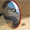 サンケイ技研　ステンレスミラー　丸型　４５０Φ　スタンド式