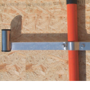 サンケイ技研　片金具（小）　ステンレス製　直径３８ｍｍ用