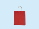 手提袋　未晒　赤　２才　（５０枚入）