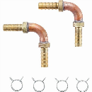 ＳＡＮＥＩ　ペアホースＬ金具セット　Ｔ４２１５－３２Ｓ－１０Ａ