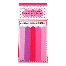 Ｌ ネイルファイルプチ ５Ｐ ピンク