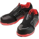 767　マンダムセーフティーライト　赤X黒　24.5cm