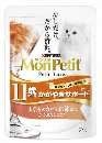 モンプチ　プチリュクス　パウチ　１１歳以上用　かがやきサポート　まぐろのかつお節添え　３５ｇ