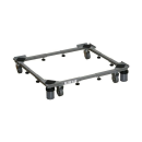 ドラム式も置ける　新洗濯機スライド台　シルバーグレー　ＤＳ－１５０