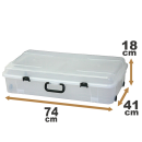 クローズケース　ワイド　クリアー