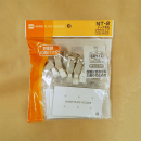 タッグ名札　プラクリップ　ソフトタイプ・ヨコ名刺　１０枚入　灰　ＮＴ-２-ＧＹ