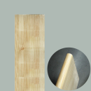 パイン集成材　Ｒ加工　（約）１８ｍｍ厚　２５０×９１０ｍｍ