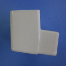 角エルボ　ホワイト