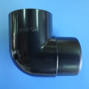 丸エルボ　ブラック