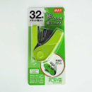 ＭＡＸ　マックス　サクリフラット　３２枚　軽とじ　ライトグリーン　HD-10FL3K/LG