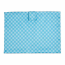 ナカバヤシ　防災ずきん用カバー　チェック柄　ブルー