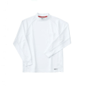 ホシ服装　２２５　長袖ポロシャツ　１ホワイト　Ｍ