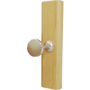 壁付けシングルフック　ナチュラル　Ｍ－４０３８