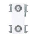 ＤＸアンテナ　４Ｋ・８Ｋ対応直列ユニット端末用２端子