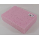 タイルスポンジ　ピンク　１枚