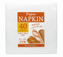 ＷＢ　ペーパーナプキン　約３０×３０ｃｍ（４折）　４０枚入