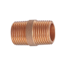 カクダイ　砲金丸ニップル　６４９９Ｙ－１３