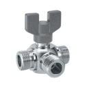 カクダイ　三方ボール切替弁　１３　６５０２