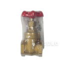 黄銅 ゲートバルブ　ＦＨ型　３/４（２０Ａ）